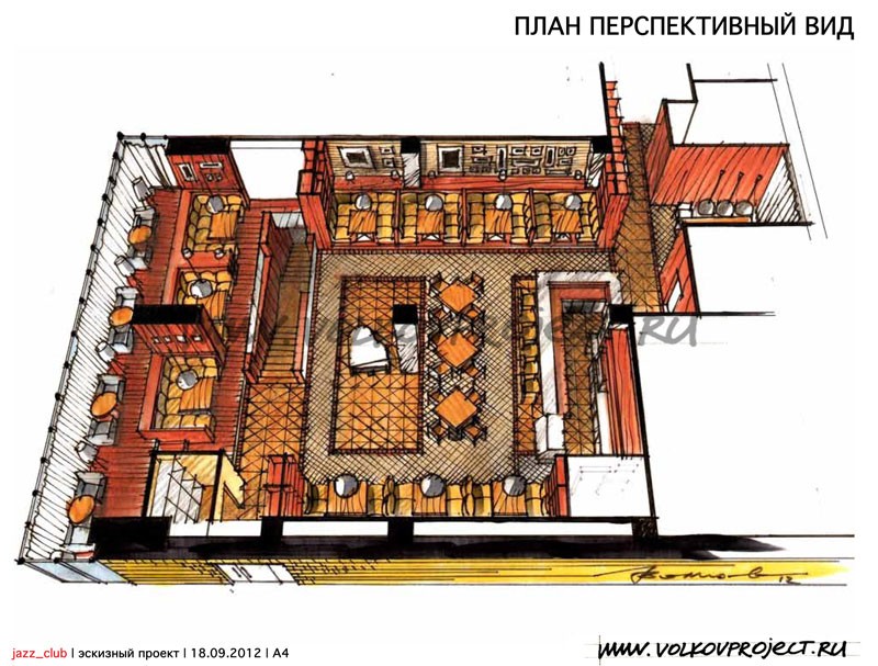 Дизайн и план кафе Дизайн и план кафе